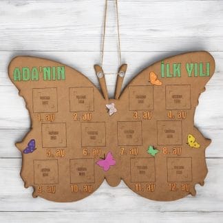 İlk Yılım Tablo - Kelebek #sanaozel