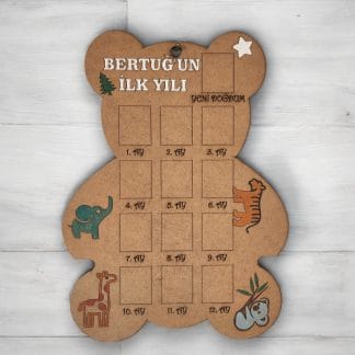 İlk Yılım Tablo - Ayıcık #sanaozel