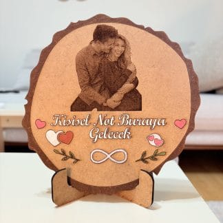 Ağaç Kütüğü Şeklinde Fotoğraf Baskısı